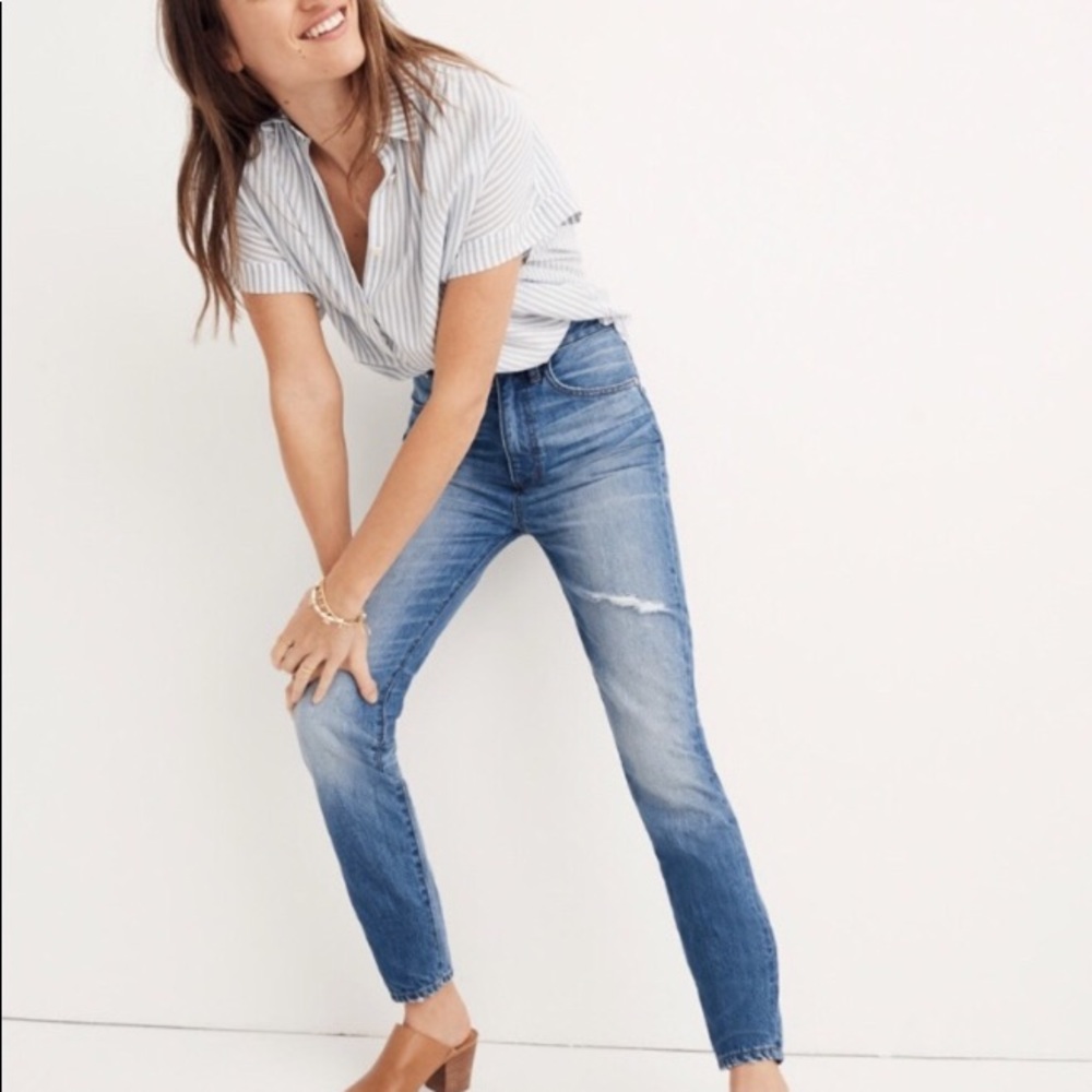 Madewell High-Rise Rigid Skinny Jeans